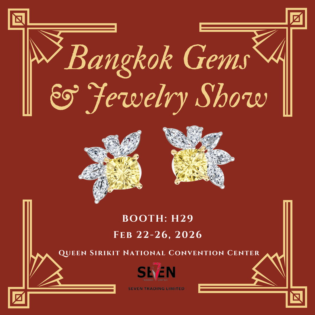 Join Us at Bangkok Gems & Jewelry Show 2026 – Queen Sirikit National